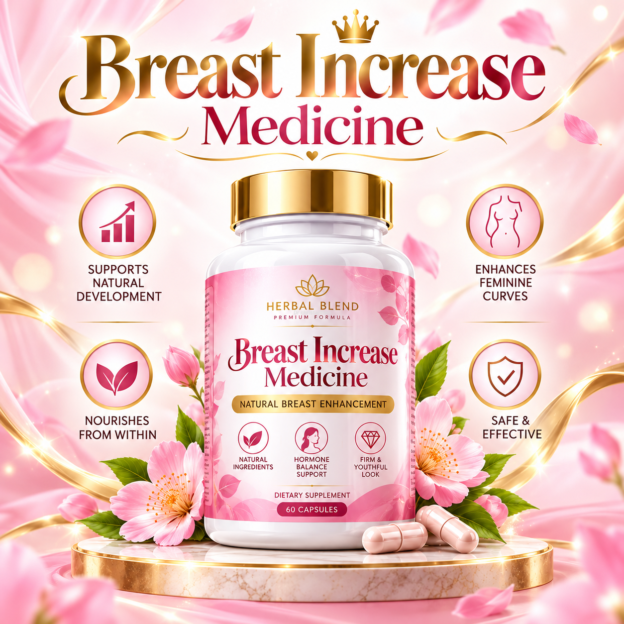 Breast Increase Special Medicine  (2500 Dose)