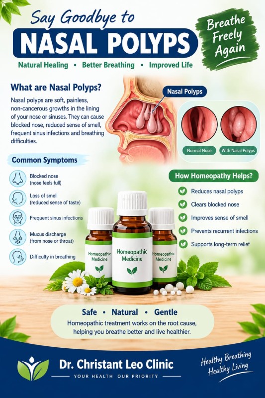 Homeopathic Medicine for Nasal Polyps medicine