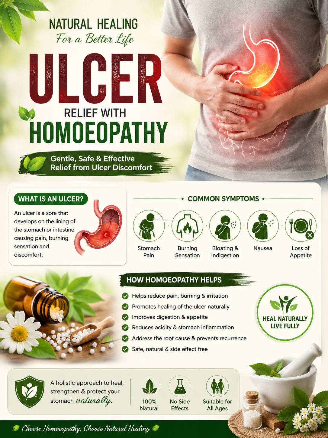 Spl homeopathy Ulcer medicine