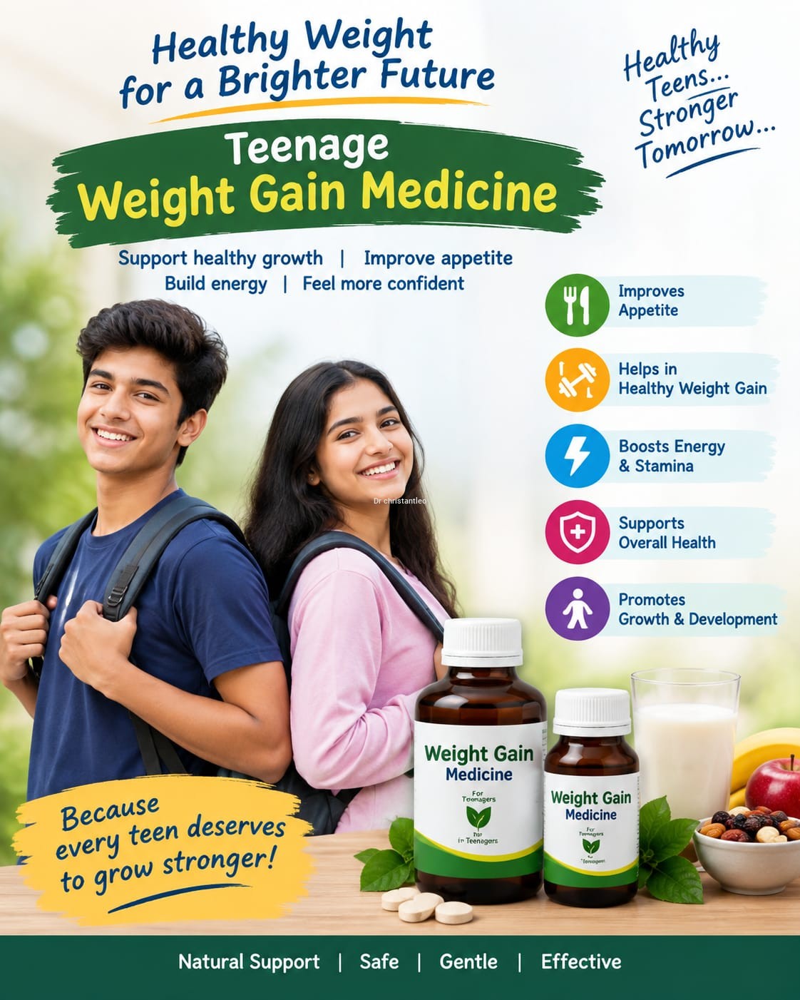 Weight gain Medicine for Teenagers