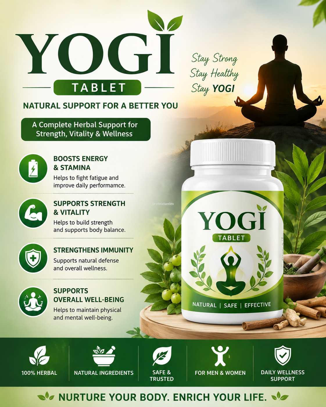 Yogi 20 tablets ed & pe