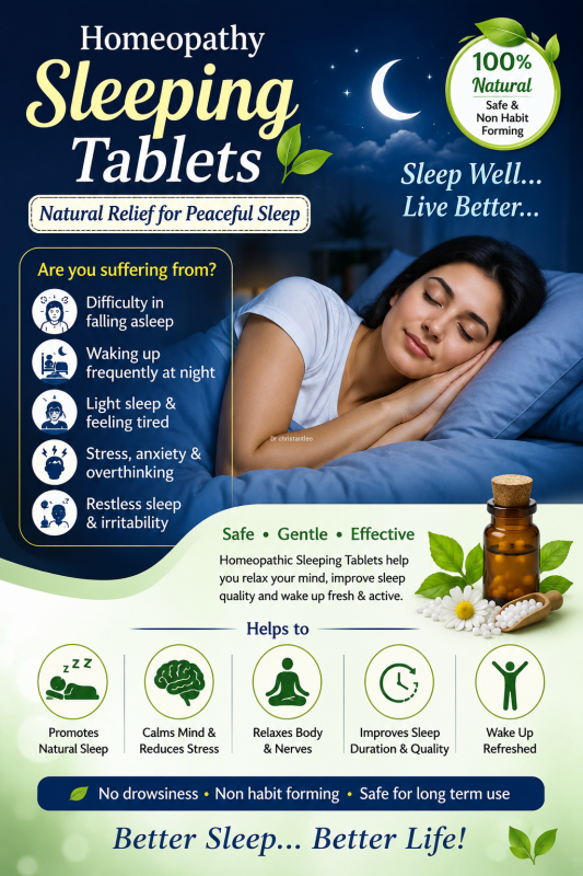 Homeopathy sleeping tablets only