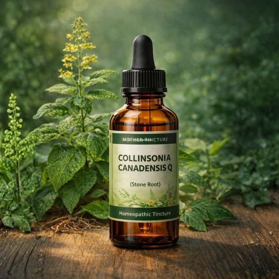 Collinsonia canadensis Q 100ml (Homeopathic Mother Tincture)