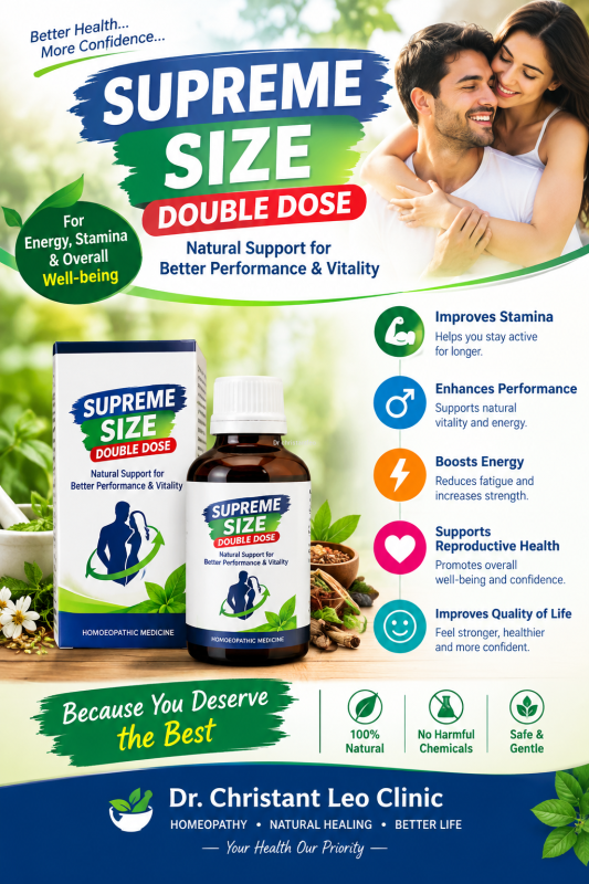 Supreme size double dose