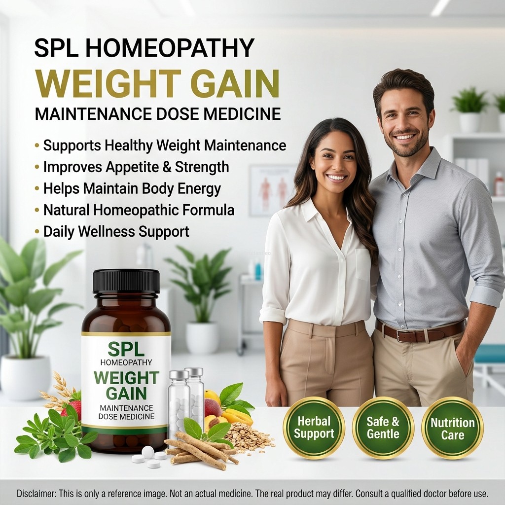 Spl homeopathy weight gain and Tonic medicine