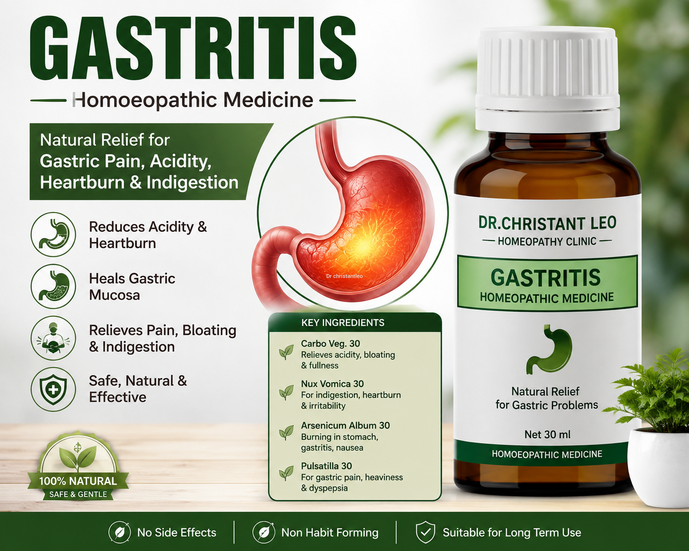 Spl homeopathy Gastritis medicine