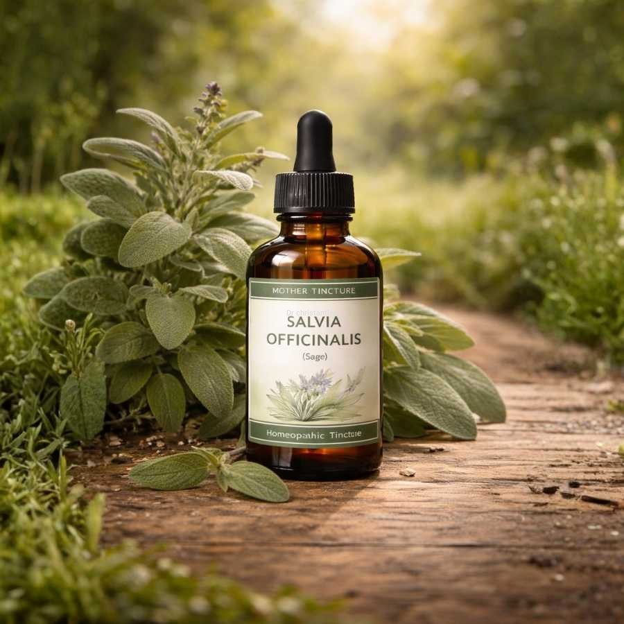 Salvia officinalis Q 100ml (Homeopathic Mother Tincture)