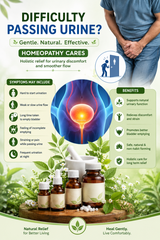 Spl homeopathy Difficulty passing urine medicine