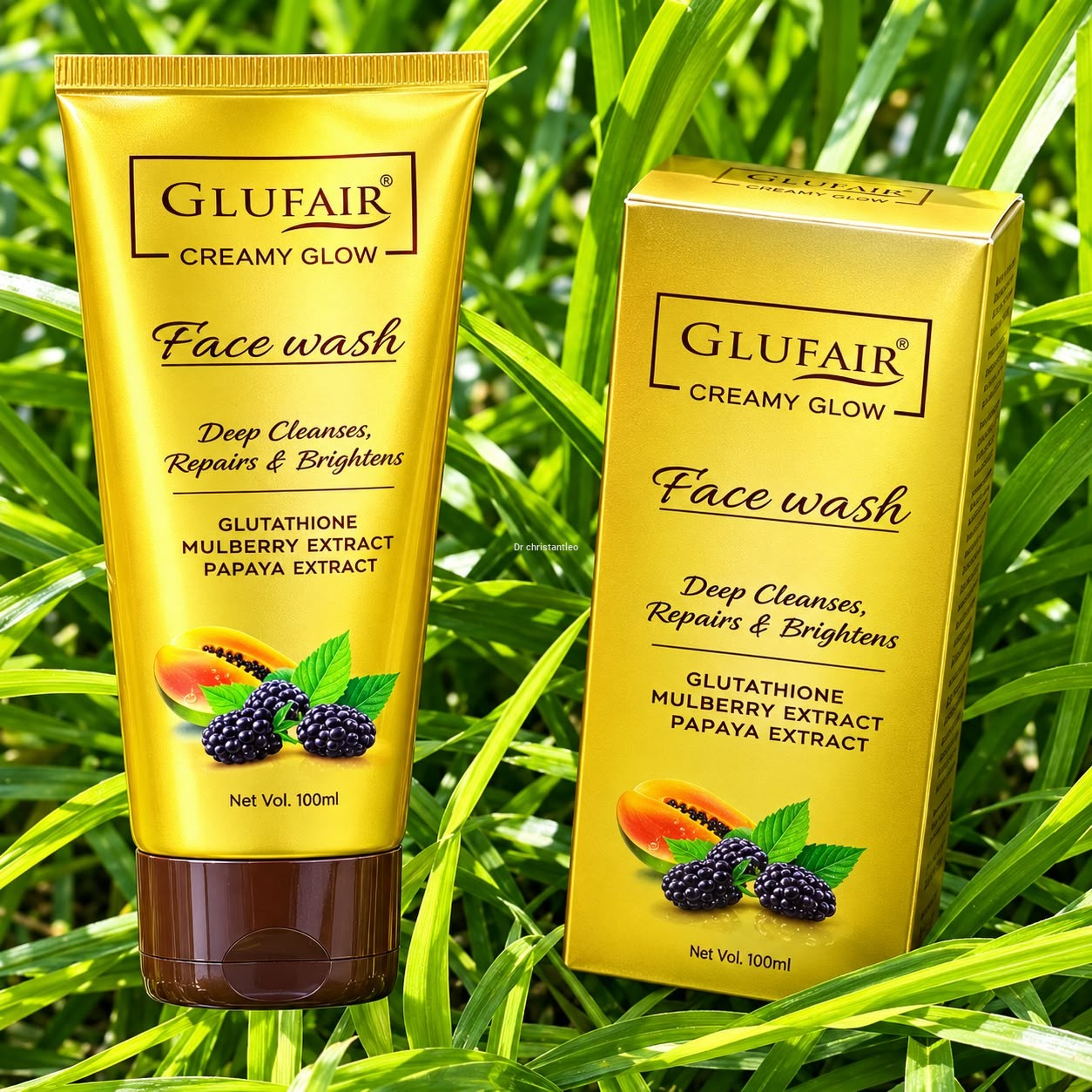 Glufair Creamy Glow  Face wash