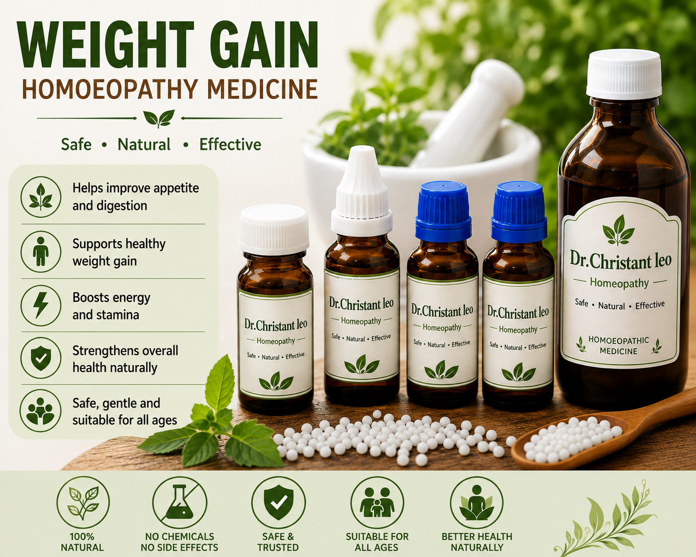 Spl ultra homeopathy weight gain medicine
