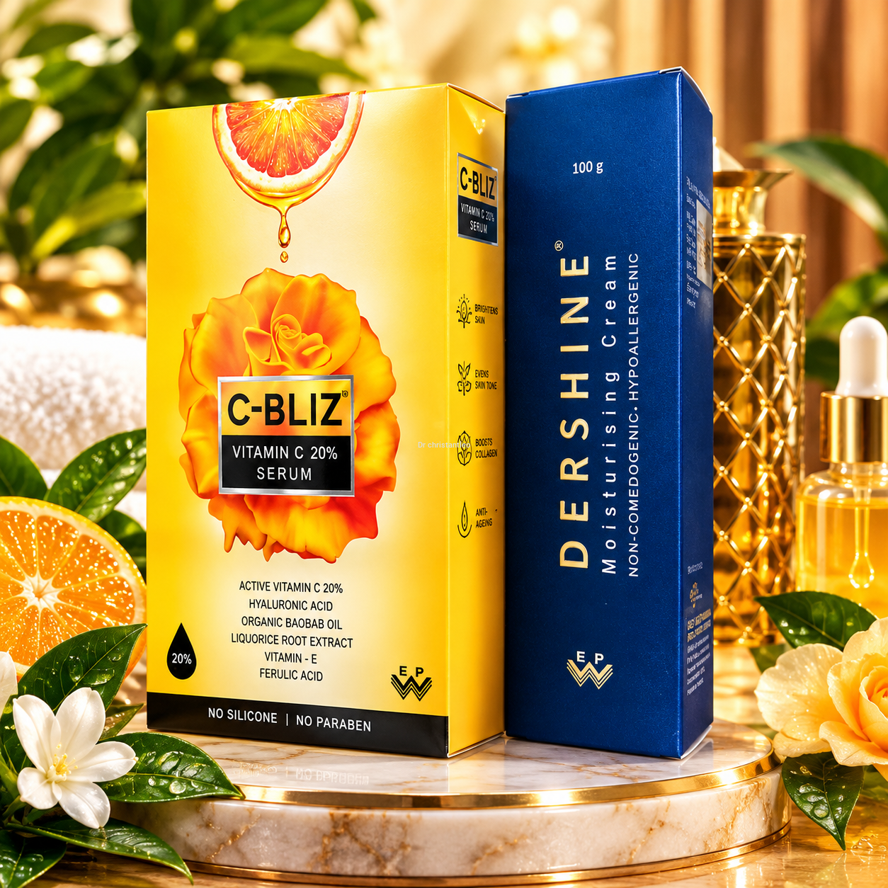 C Bliz Serum Vit C 20% & Moisturizer